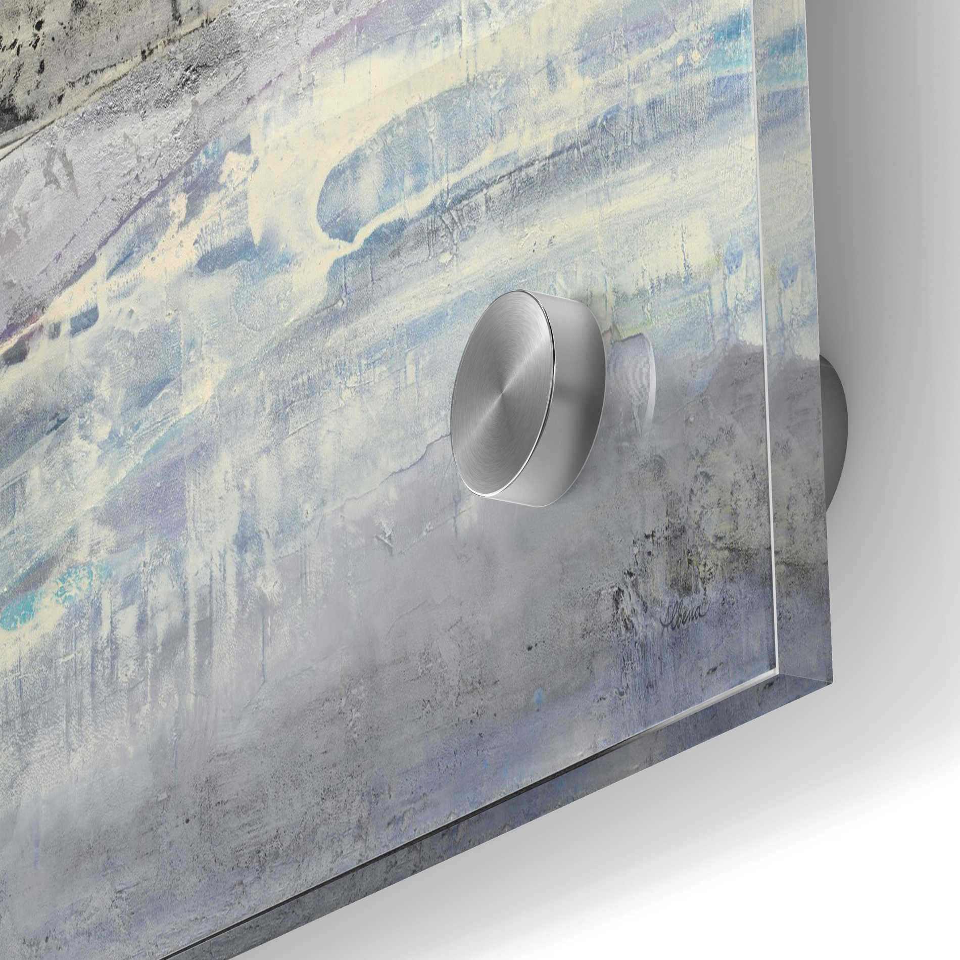 Epic Art 'Silver Horizon' by Albena Hristova, Acrylic Glass Wall Art,24x36