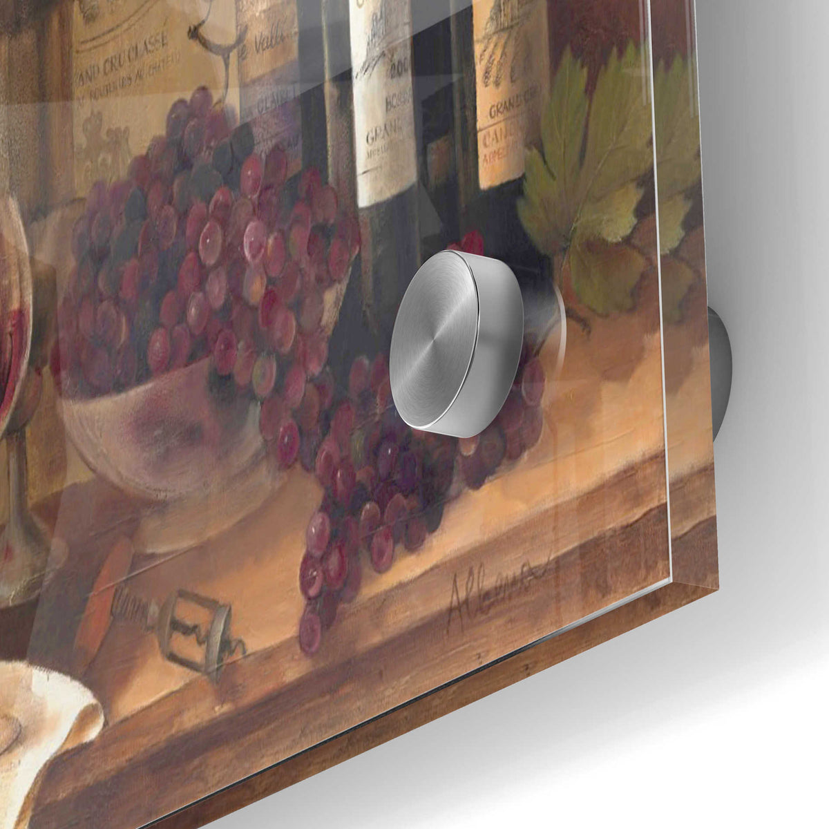 Epic Art 'Vintage Wine' by Albena Hristova, Acrylic Glass Wall Art,24x36