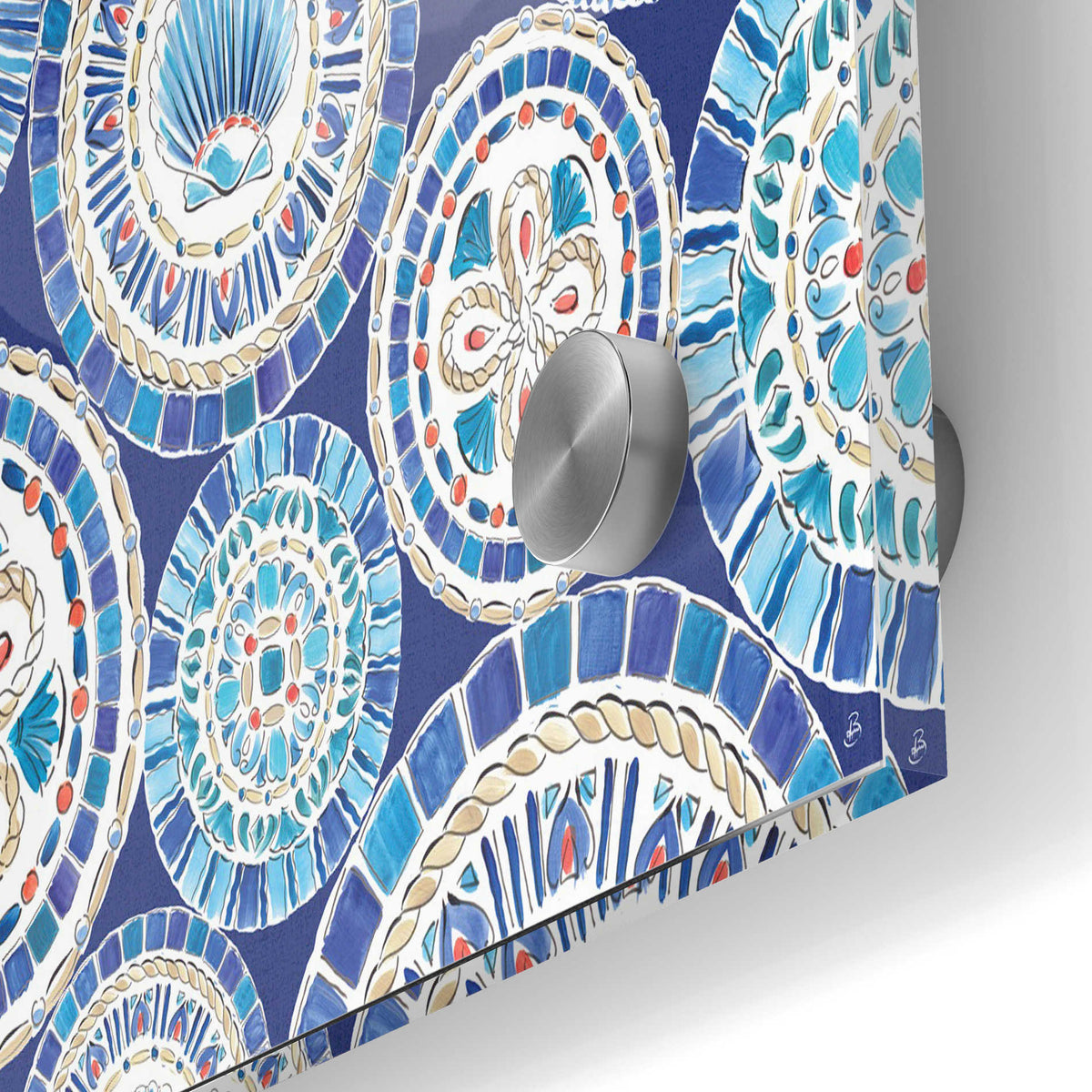 Epic Art 'Maritime XV' by Daphne Brissonet, Acrylic Glass Wall Art,24x36