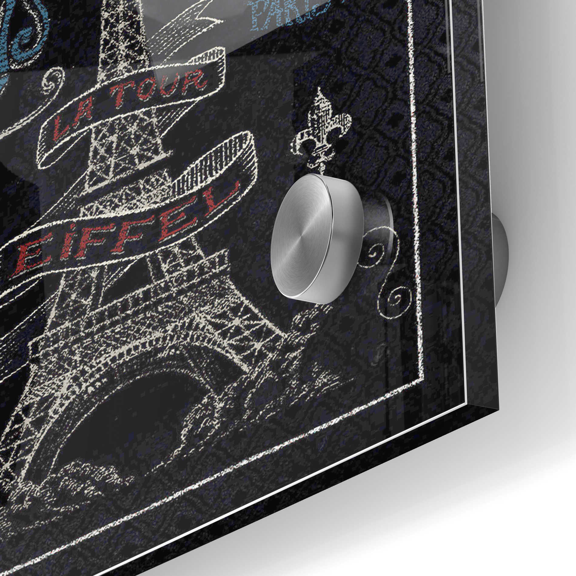 Epic Art 'Travel to Paris I' by Daphne Brissonet, Acrylic Glass Wall Art,24x36