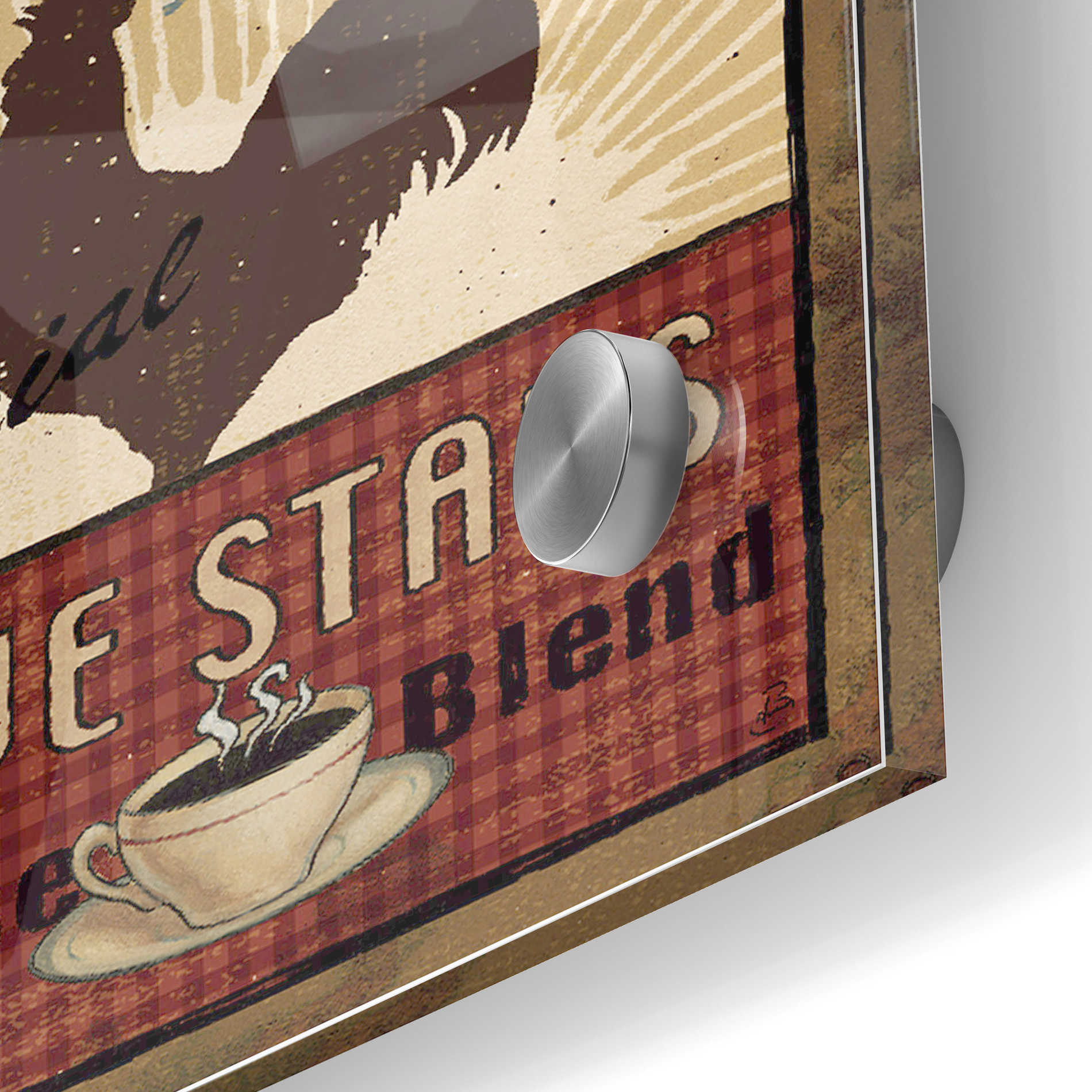 Epic Art 'Coffee Blend III' by Daphne Brissonet, Acrylic Glass Wall Art,24x36