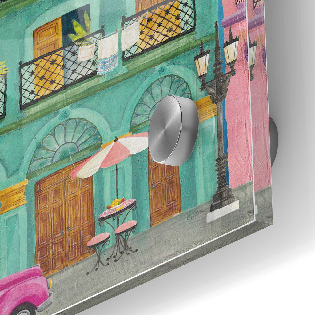 Epic Art 'Havana III' by Elyse DeNeige, Acrylic Glass Wall Art,24x36