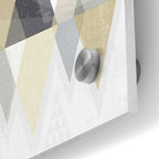 Epic Art 'Mod Triangles II Archroma' by Michael Mullan, Acrylic Glass Wall Art,24x36