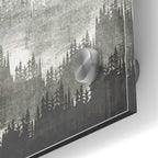 Epic Art 'Mountainscape Silver' by Michael Mullan, Acrylic Glass Wall Art,24x36