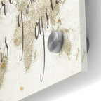Epic Art 'The World is Your Oyster' by Sara Zieve Miller, Acrylic Glass Wall Art,24x36