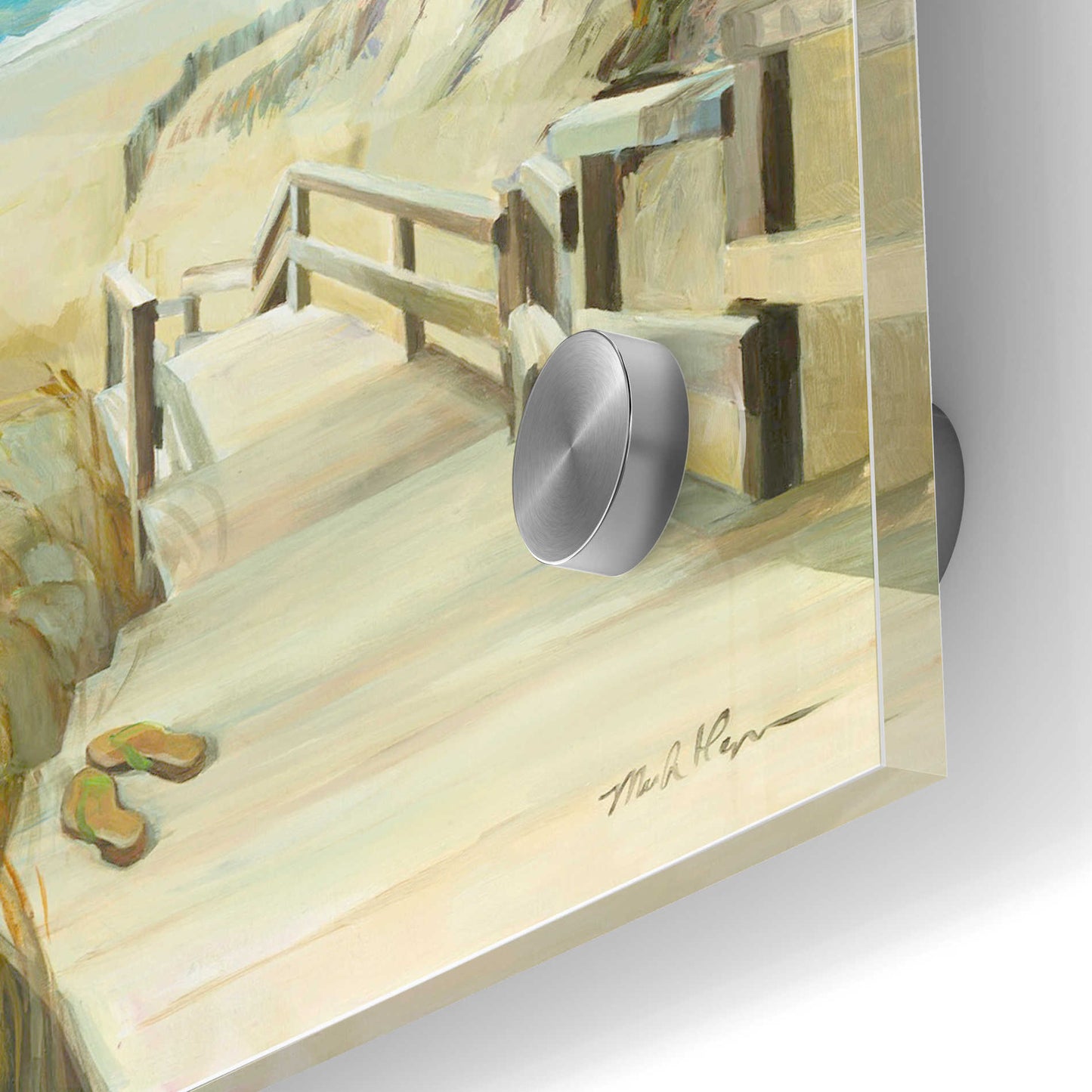 Epic Art 'Costal Escape' by Marilyn Hageman, Acrylic Glass Wall Art,24x36