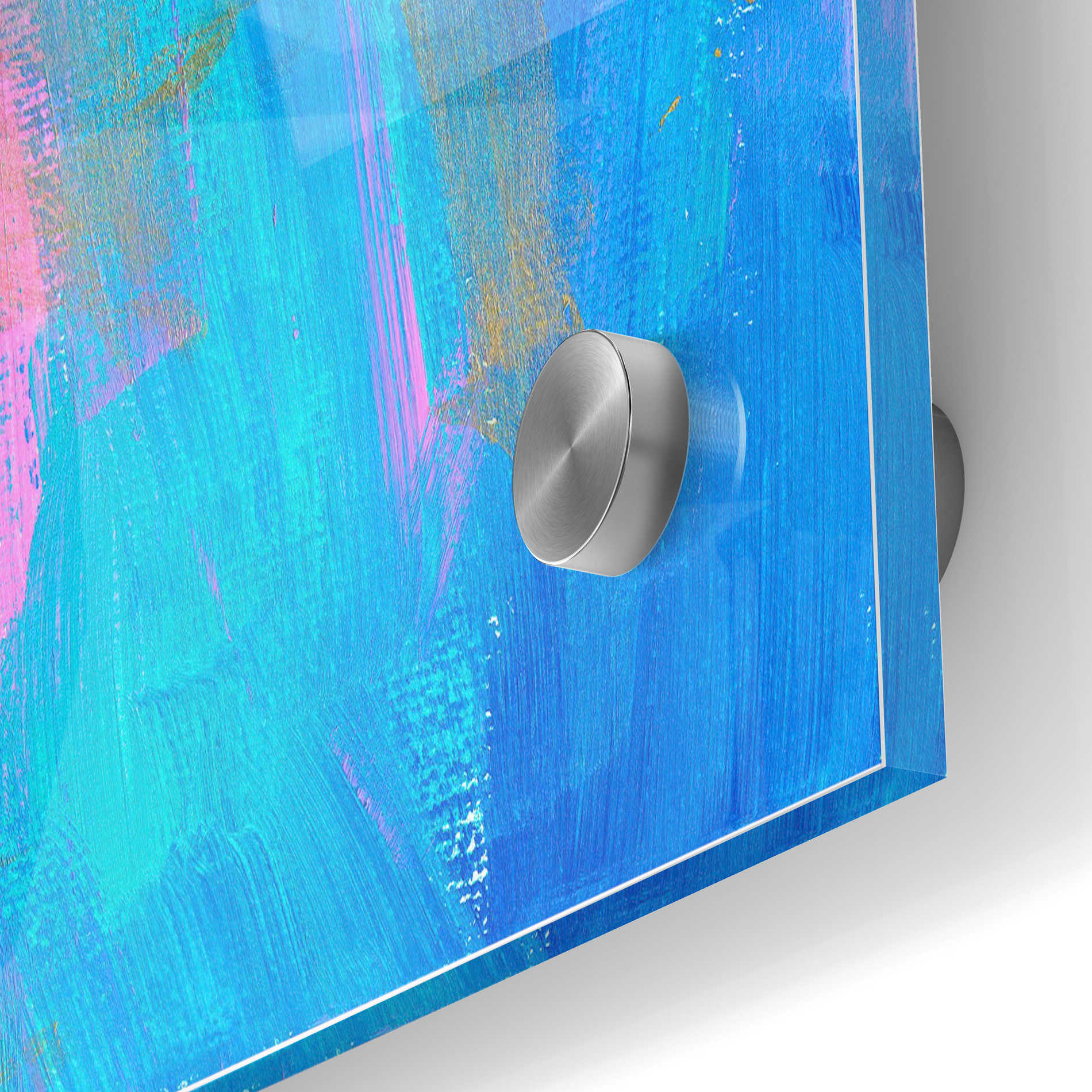 Epic Art 'Color Rave' Acrylic Glass Wall Art,24x36