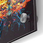 Epic Art 'Scarab' by Michael Stewart, Acrylic Glass Wall Art,24x36