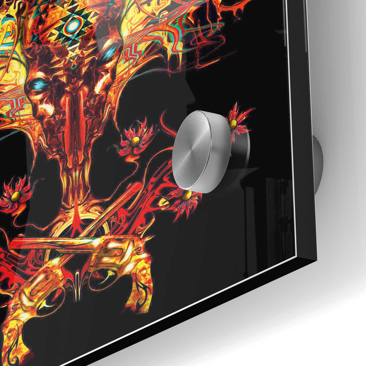 Epic Art 'Spaghetti Western' by Michael Stewart, Acrylic Glass Wall Art,24x36