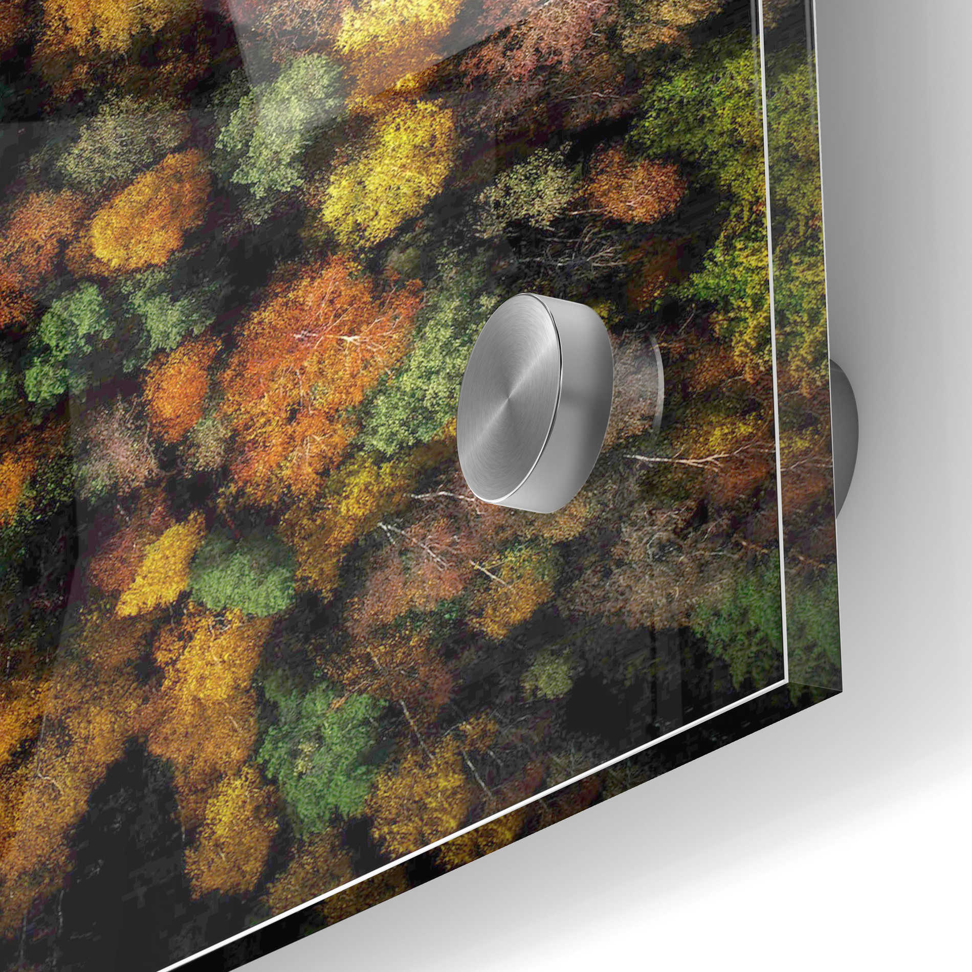Epic Art 'Autumn Forest - Aerial Photography' by Nicklas Gustafsson, Acrylic Glass Wall Art,24x36