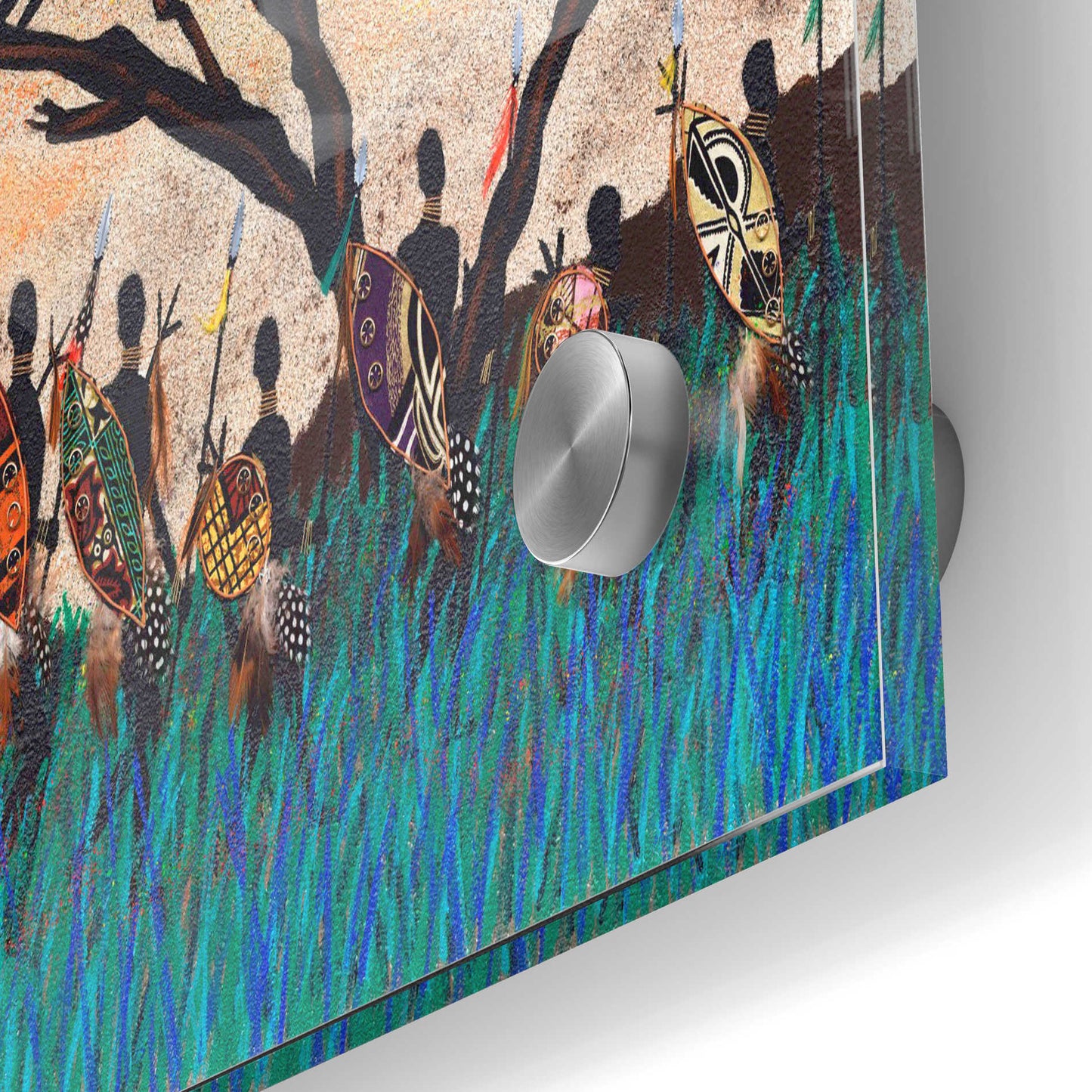 Epic Art 'Planes of Africa III' by Alonzo Saunders Acrylic Glass Wall Art,24x36