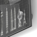 Epic Art 'Architectural Heights' by Ethan Harper Acrylic Glass Wall Art,24x36