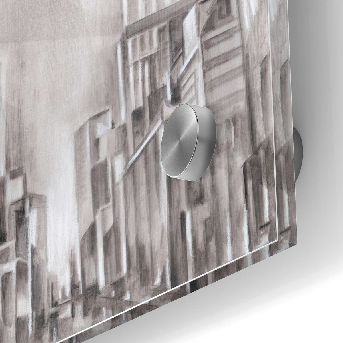 Epic Art 'Art Deco Cityscape I' by Ethan Harper Acrylic Glass Wall Art,24x36