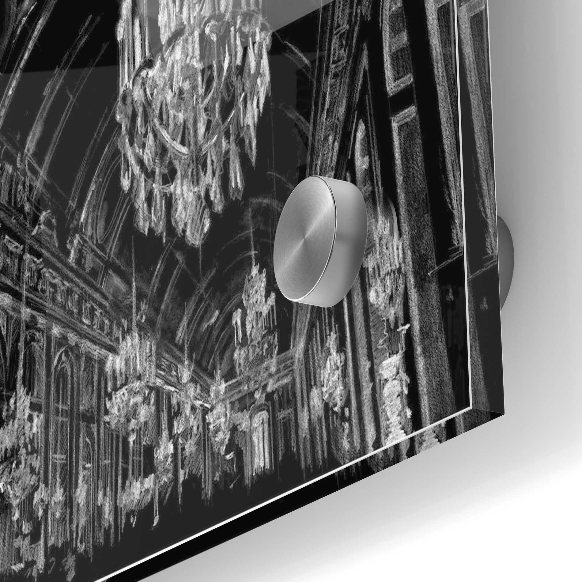 Epic Art 'Ballroom Sketch' by Ethan Harper Acrylic Glass Wall Art,24x36