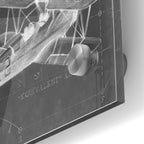 Epic Art 'Flight Schematic I' by Ethan Harper Acrylic Glass Wall Art,24x36