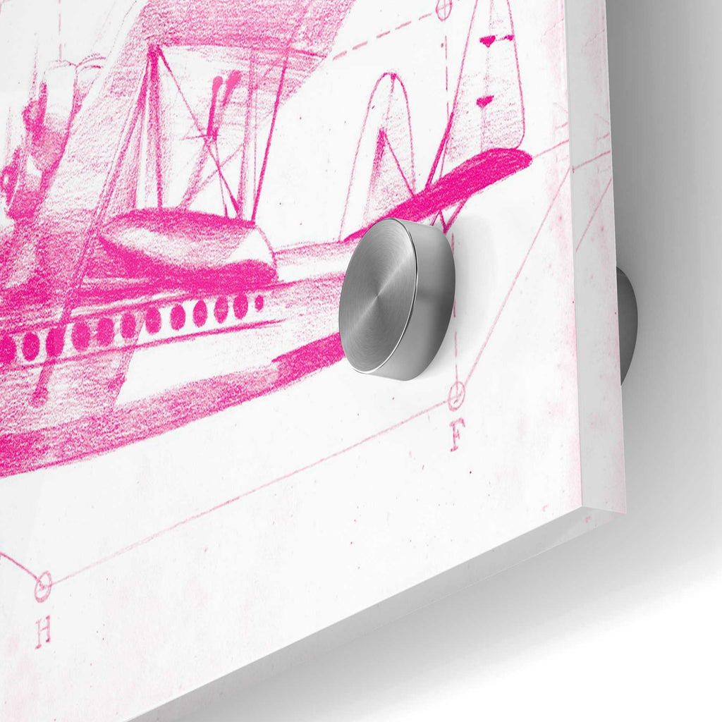 Epic Art 'Flight Schematic III' by Ethan Harper Acrylic Glass Wall Art,24x36