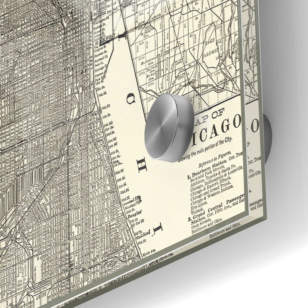 Epic Art 'Office Sketches Collection E' by Ethan Harper Acrylic Glass Wall Art,24x36
