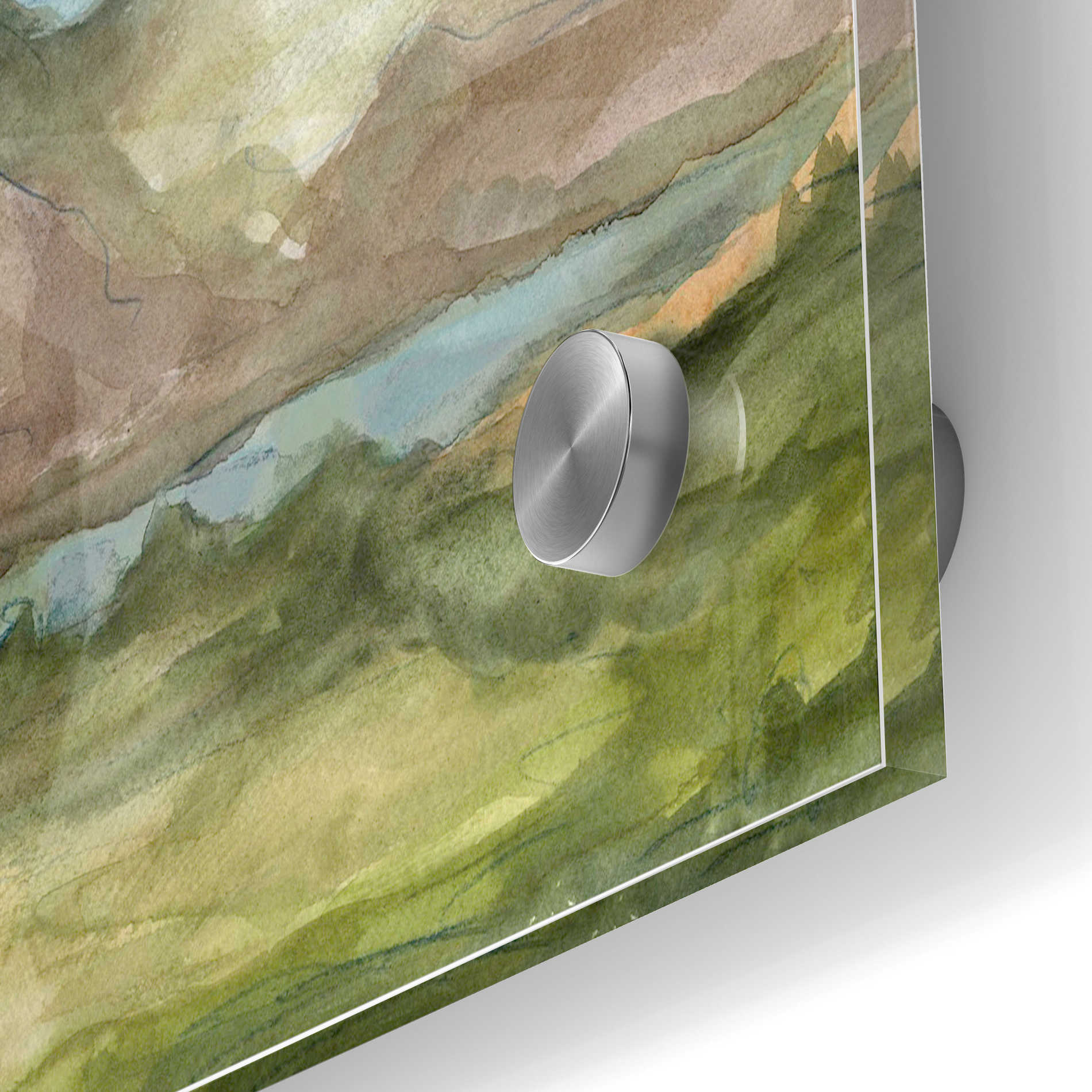 Epic Art 'Plein Air Landscape II' by Ethan Harper Acrylic Glass Wall Art,24x36