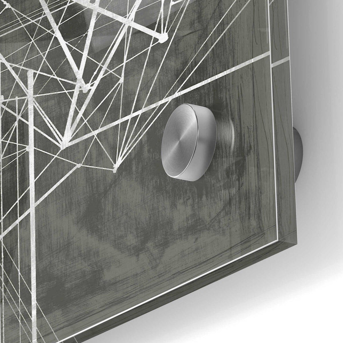 Epic Art 'Vertices I' by Ethan Harper Acrylic Glass Wall Art,24x36