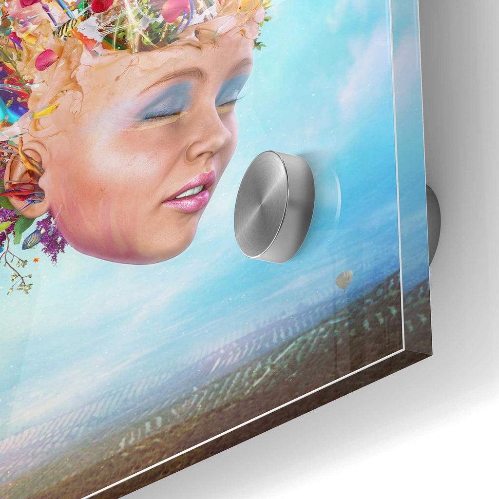Epic Art 'Muse' by Mario Sanchez Nevado, Acrylic Glass Wall Art,24x36