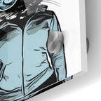 Epic Art 'Cool Cat' by Nicklas Gustafsson, Acrylic Glass Wall Art,24x36