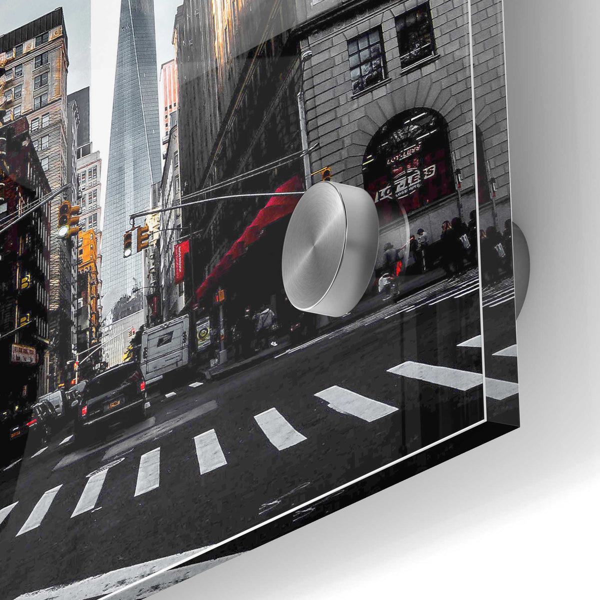 Epic Art 'Lower Manhattan' by Nicklas Gustafsson, Acrylic Glass Wall Art,24x36