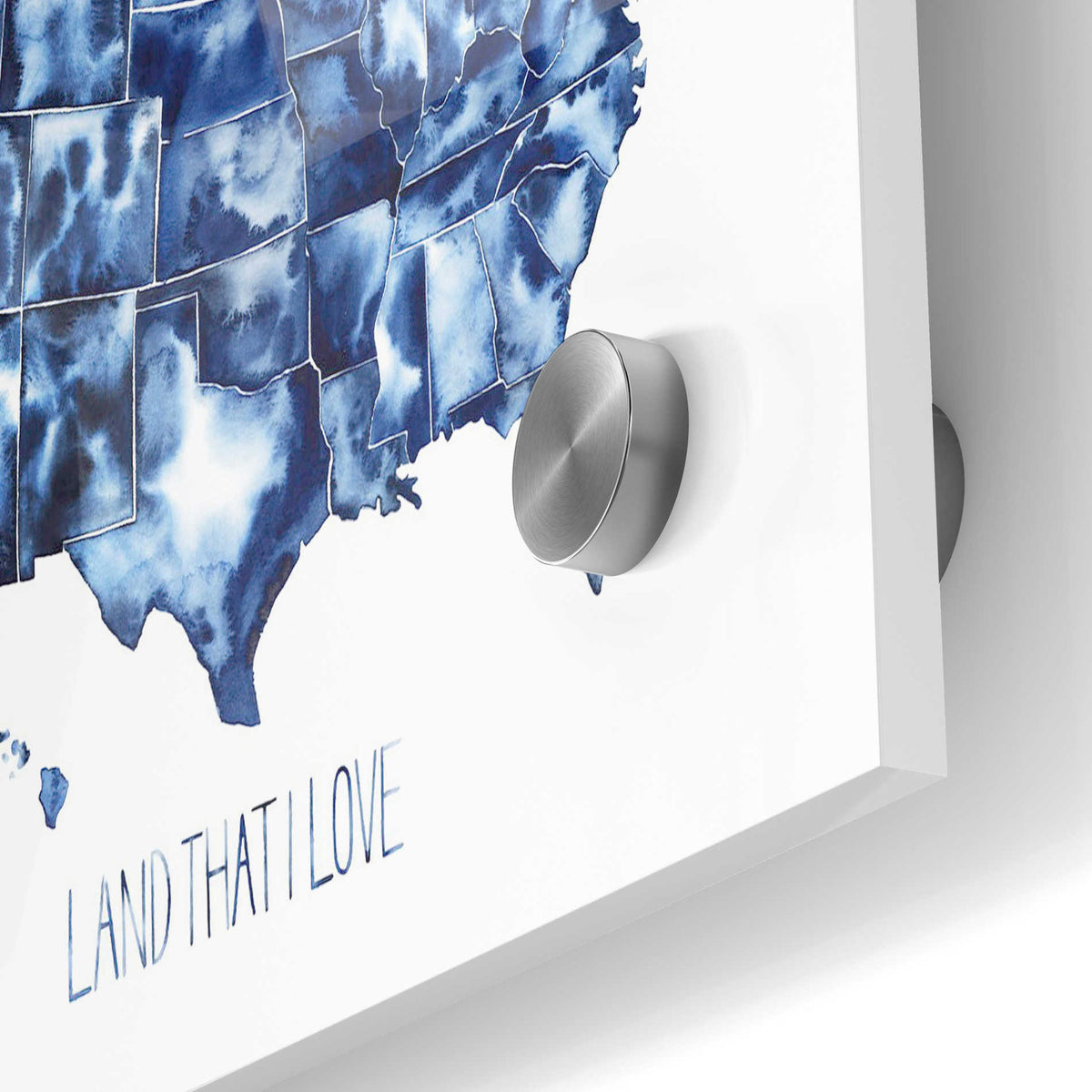 Epic Art 'Land that I Love' by Grace Popp Acrylic Glass Wall Art,24x36