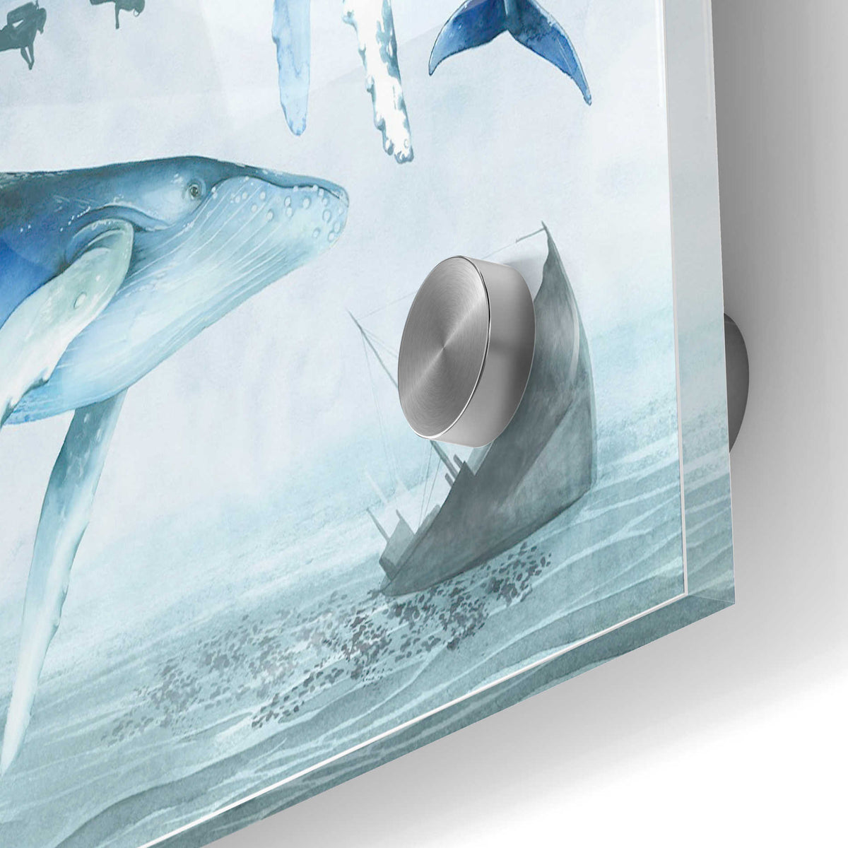 Epic Art 'Ocean Adventure Collection A' by Grace Popp Acrylic Glass Wall Art,24x36