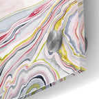 Epic Art 'Watercolor Marbling I' by Grace Popp Acrylic Glass Wall Art,24x36