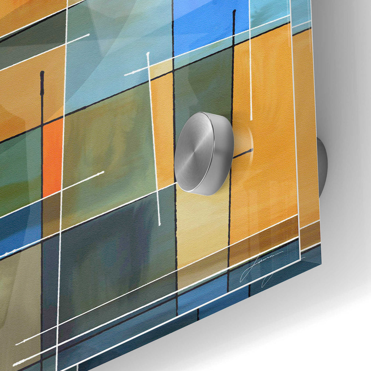 Epic Art 'Counter Balance II' by James Burghardt, Acrylic Glass Wall Art,24x36