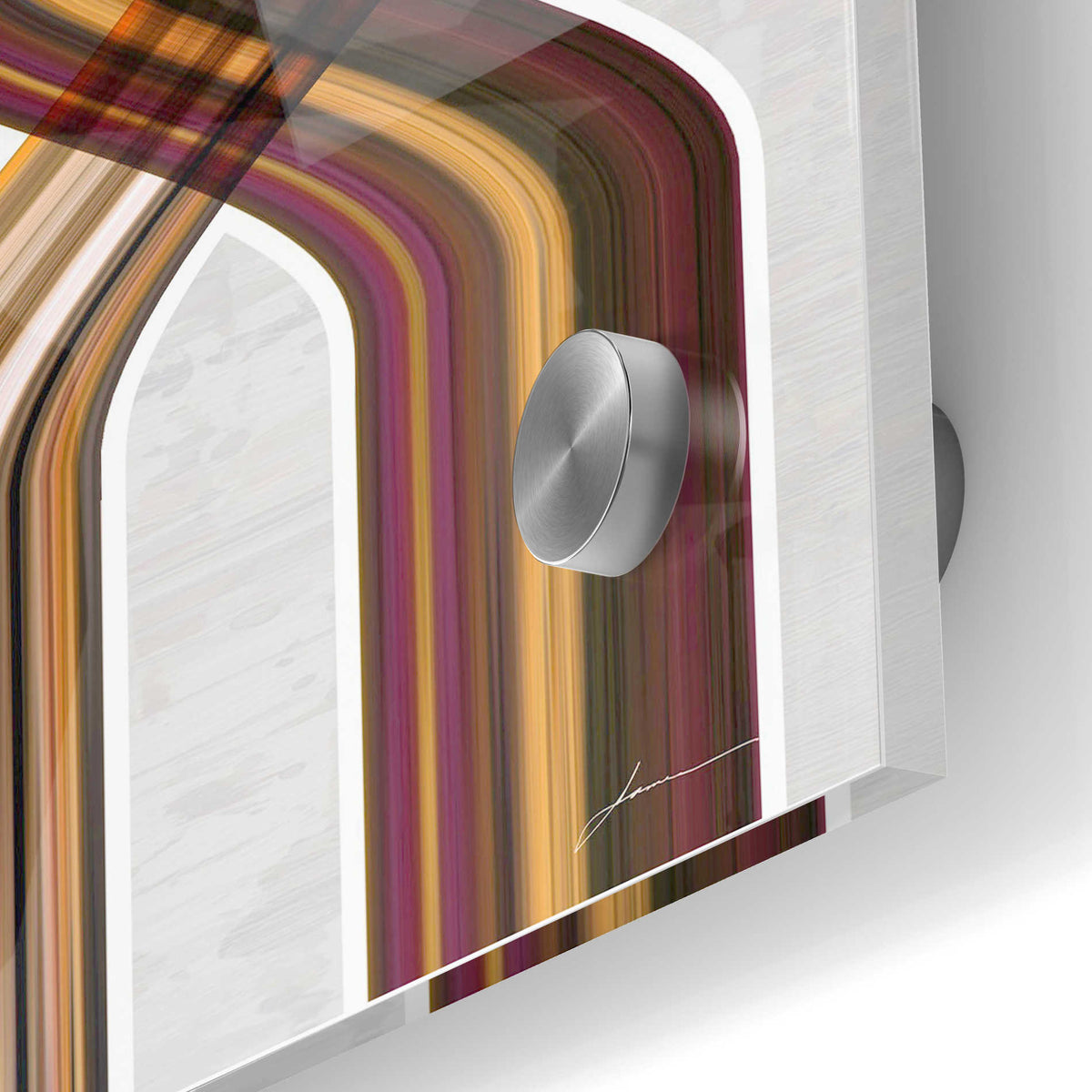 Epic Art 'Modern Dance III' by James Burghardt, Acrylic Glass Wall Art,24x36