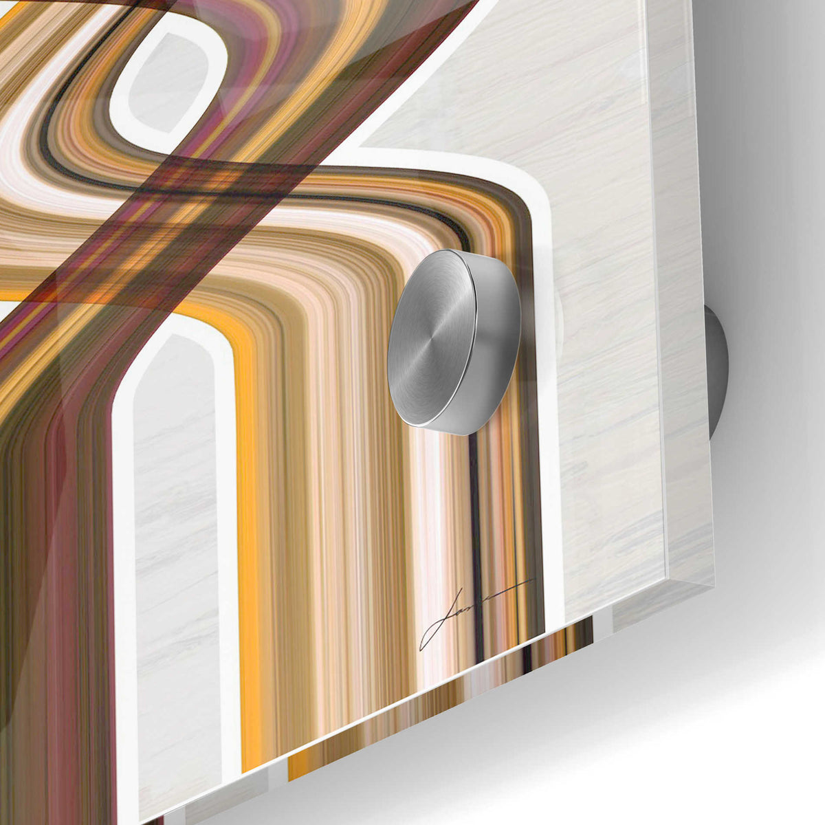 Epic Art 'Modern Dance V' by James Burghardt, Acrylic Glass Wall Art,24x36