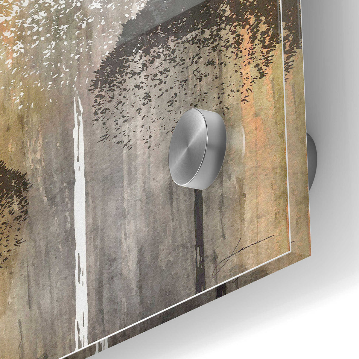 Epic Art 'Rustic Garden I' by James Burghardt, Acrylic Glass Wall Art,24x36