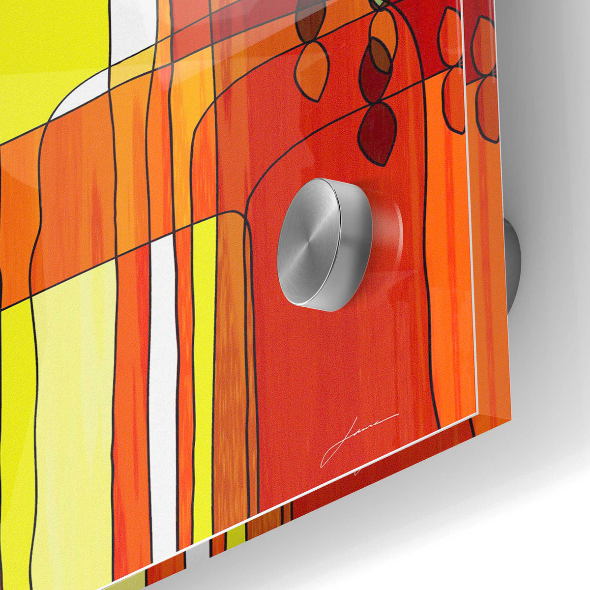 Epic Art 'Uplift I' by James Burghardt, Acrylic Glass Wall Art,24x36