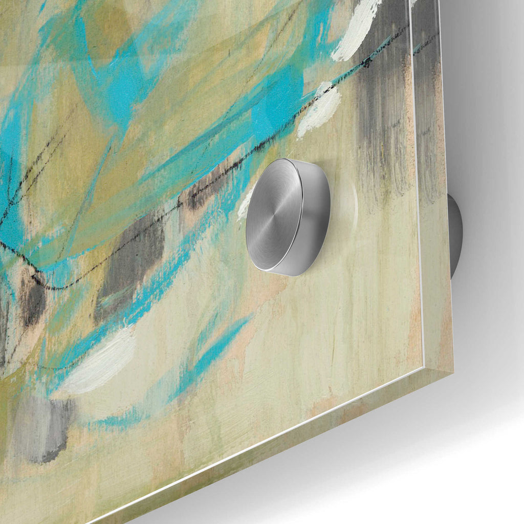 Epic Art 'Whirling I' by Jennifer Goldberger Acrylic Glass Wall Art,24x36