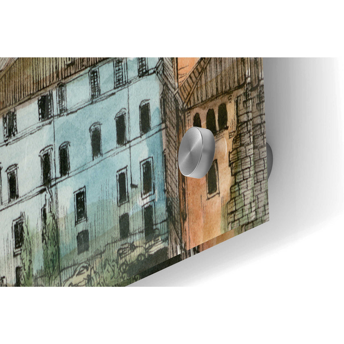 "European Afternoon III" by Melissa Wang Acrylic Glass Wall Art,24x36