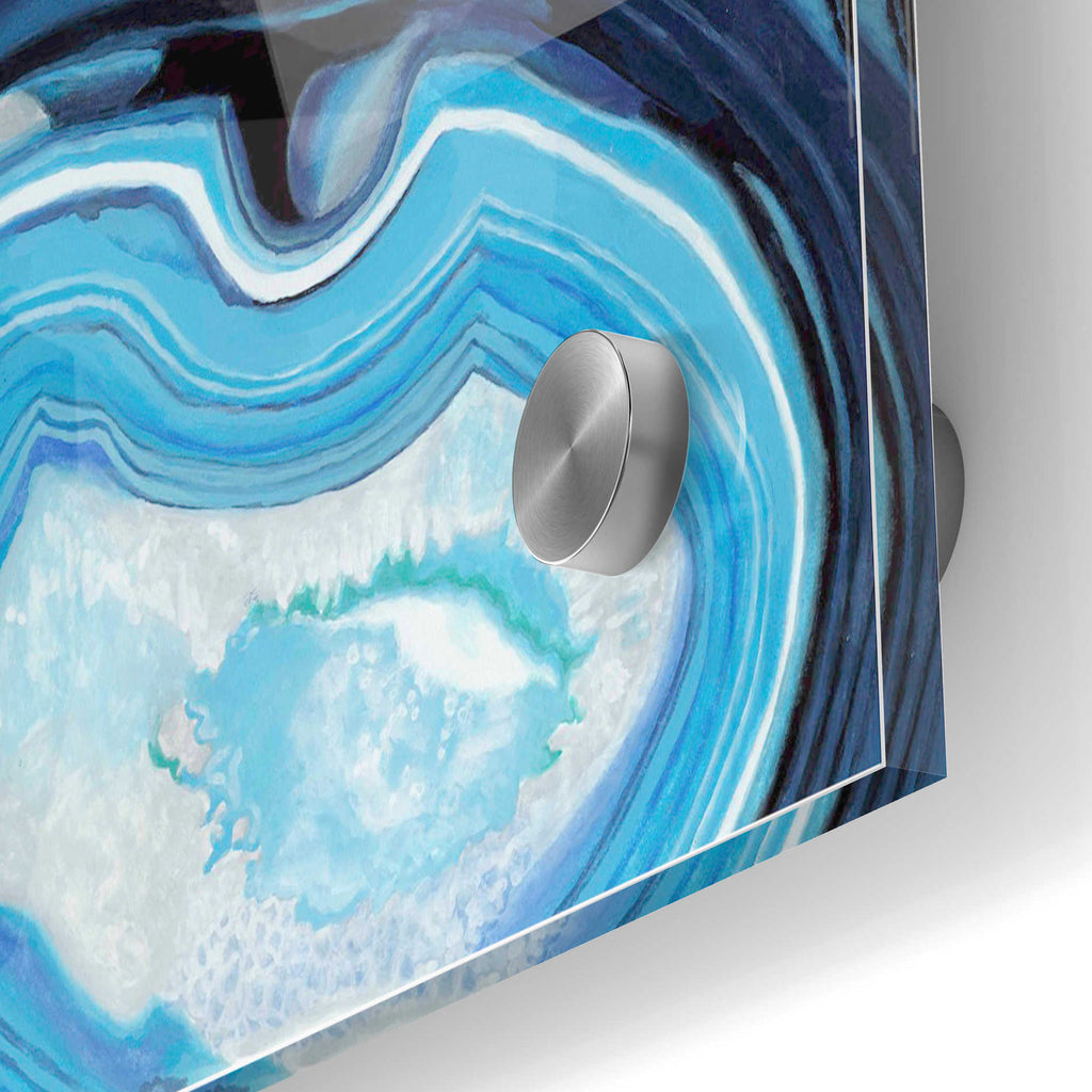 Epic Art 'Agate Studies I' by Naomi McCavitt Acrylic Glass Wall Art,24x36