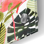 Epic Art 'Flamingo Forest I' by Victoria Borges Acrylic Glass Wall Art,24x36