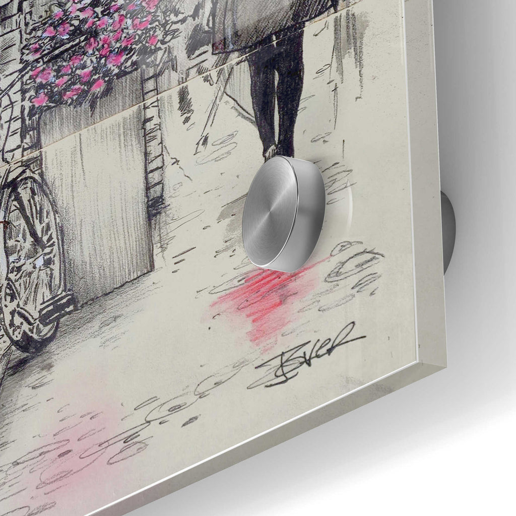 Epic Art 'Amsterdam Walk' by Loui Jover, Acrylic Glass Wall Art,24x36
