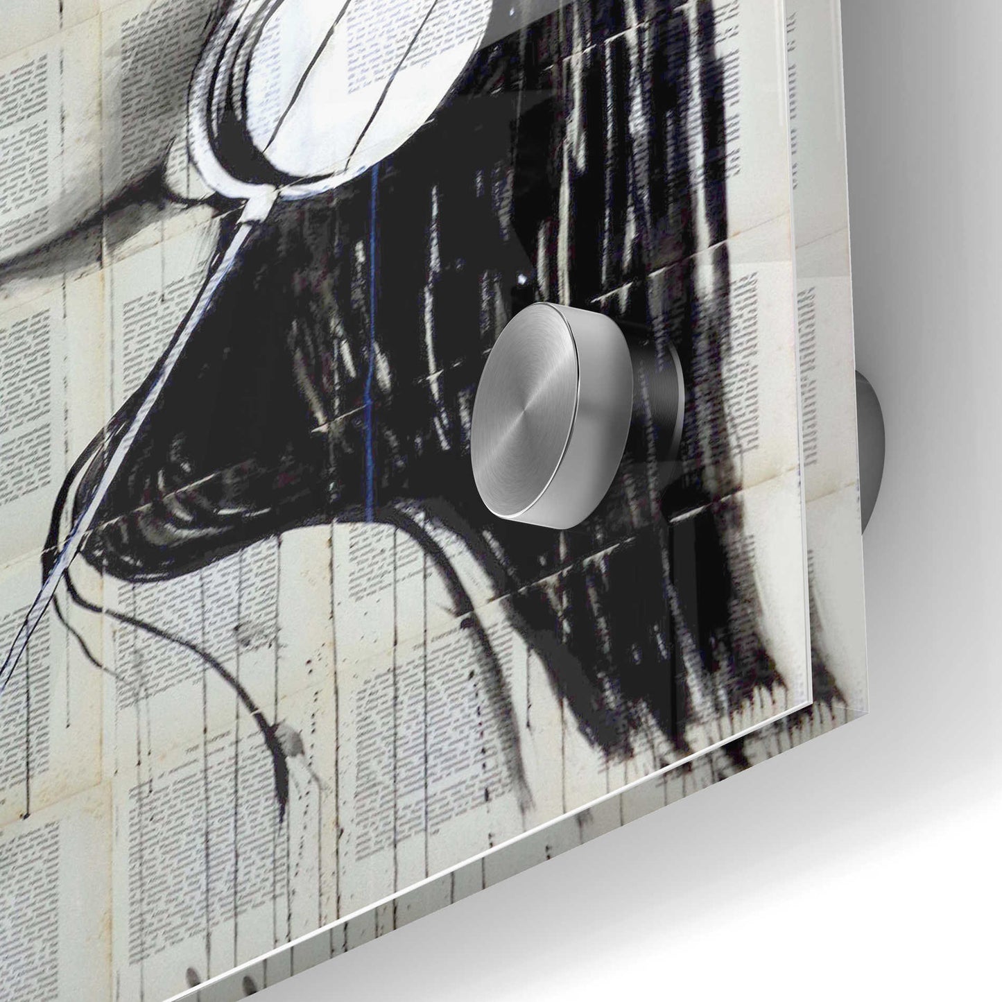 Epic Art 'Big Audio' by Loui Jover, Acrylic Glass Wall Art,24x36