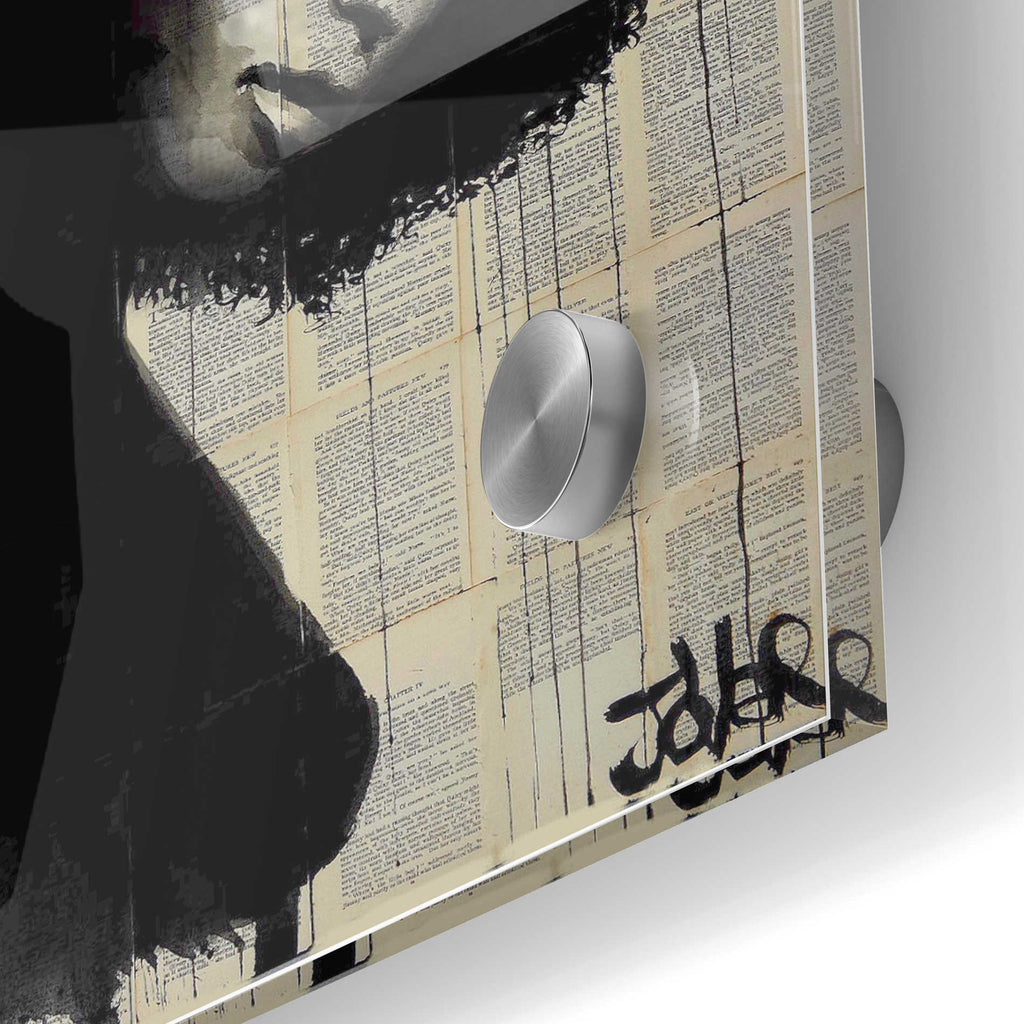 Epic Art 'Celistine2' by Loui Jover, Acrylic Glass Wall Art,24x36