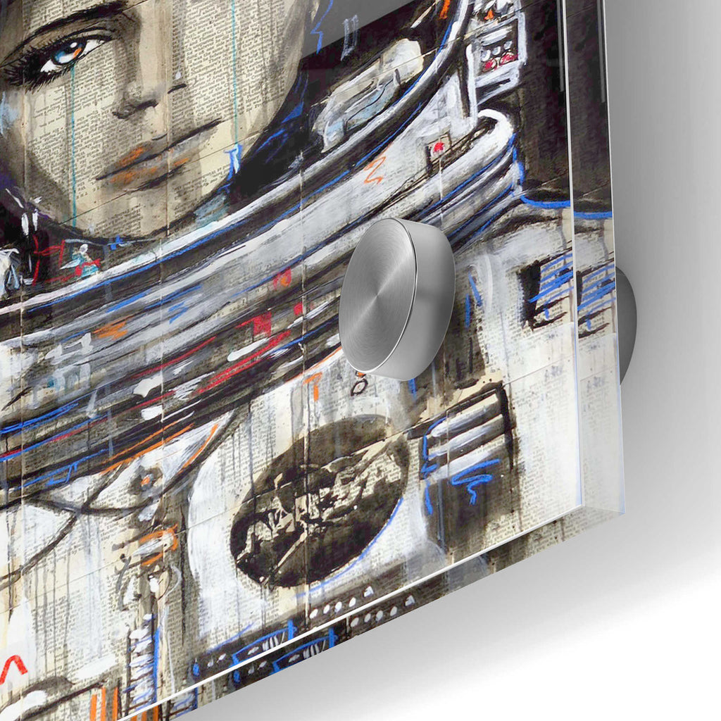 Epic Art 'Cosmos' by Loui Jover, Acrylic Glass Wall Art,24x36