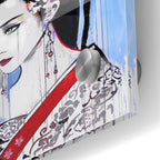 Epic Art 'Empress' by Loui Jover, Acrylic Glass Wall Art,24x36