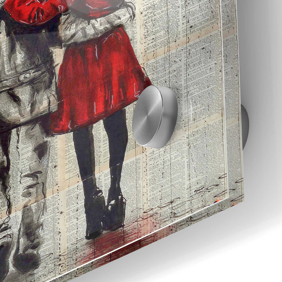 Epic Art 'Fall' by Loui Jover, Acrylic Glass Wall Art,24x36