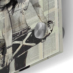 Epic Art 'Sk8Ter Gurl' by Loui Jover, Acrylic Glass Wall Art,24x36