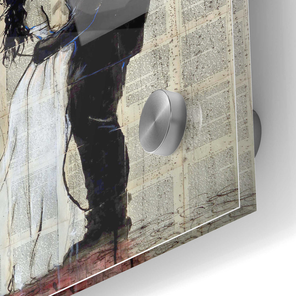 Epic Art 'Some Rainy Night' by Loui Jover, Acrylic Glass Wall Art,24x36