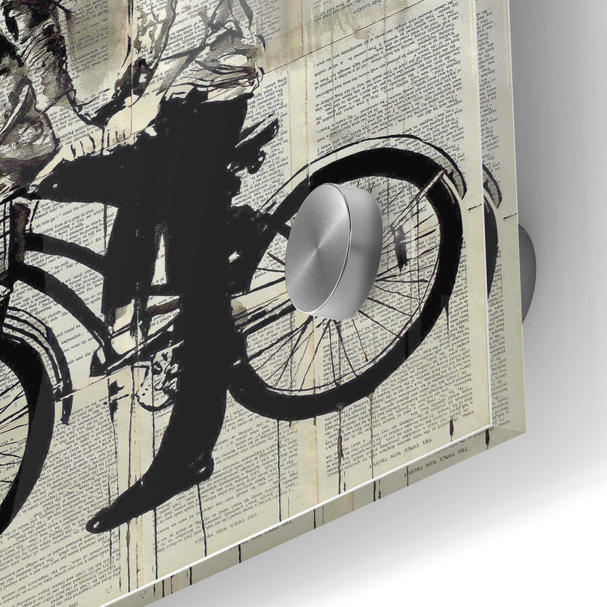 Epic Art 'Together' by Loui Jover, Acrylic Glass Wall Art,24x36