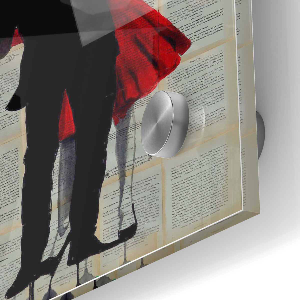 Epic Art 'True Romance' by Loui Jover, Acrylic Glass Wall Art,24x36