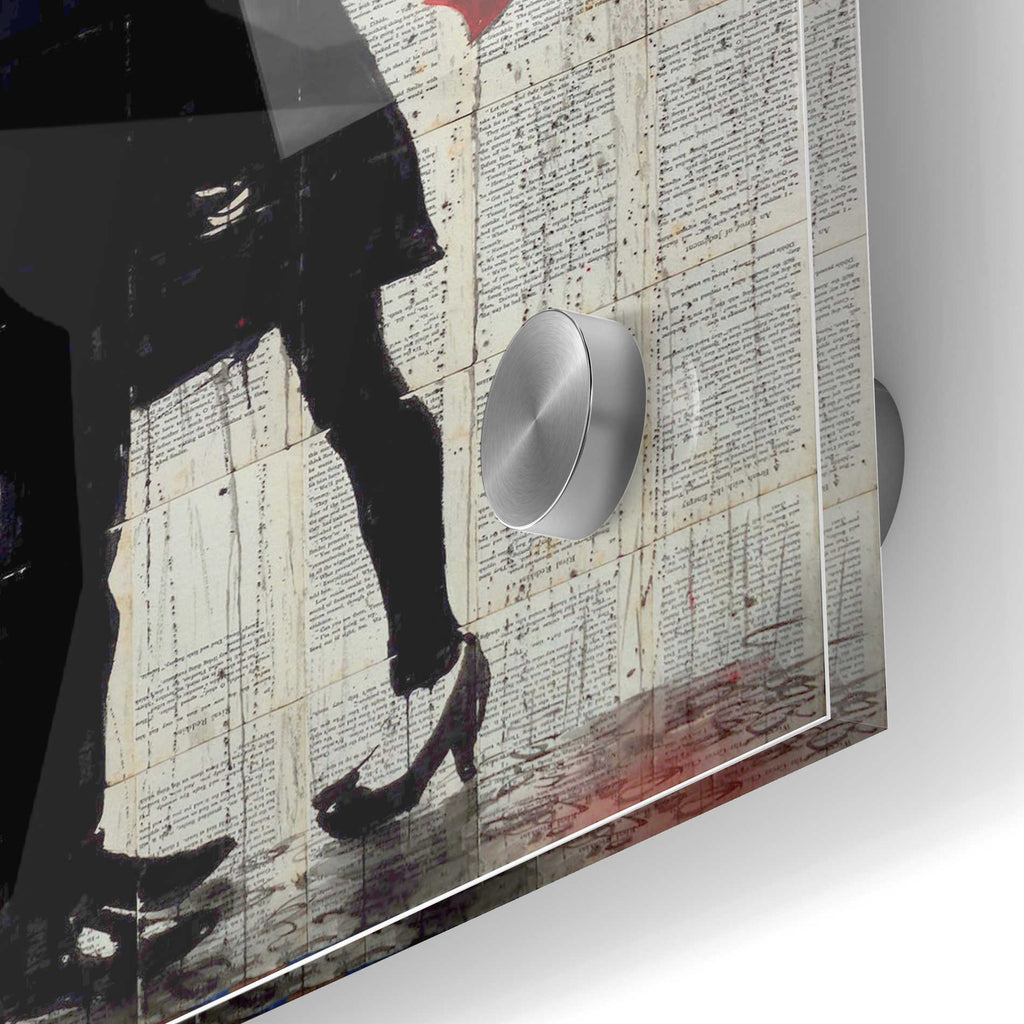 Epic Art 'Winters Kiss' by Loui Jover, Acrylic Glass Wall Art,24x36