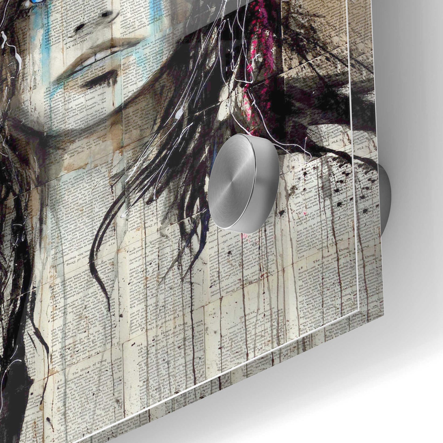 Epic Art 'Wiredforsound' by Loui Jover, Acrylic Glass Wall Art,24x36
